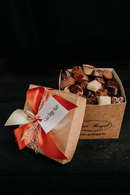 Doosje pralines 125 gr